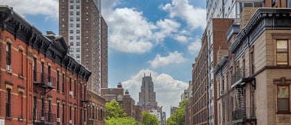 apartment buildings in NYC